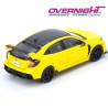 Inno64 Honda Civic Type-R Fk8 amarillo Escala 1/64 IN64-FK8-YL