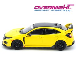 Inno64 Honda Civic Type-R Fk8 amarillo Escala 1/64 IN64-FK8-YL