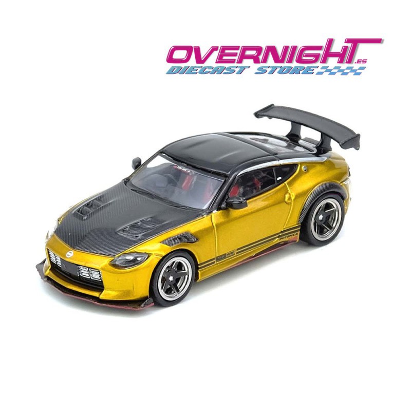 Inno64 Top Secret Fairlady Z RZ34 oro Escala 1/64 IN64-400ZTS-GOLD