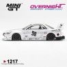 Mini GT Nissan GTR (R32) LB-Kaido Works Tas 2025 Escala 1/64 MGT01217-R