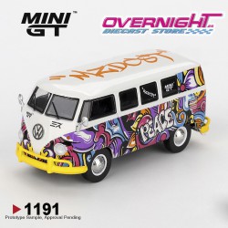 Mini GT Volkswagen T1 Micro Bus Mizu Design 1967 Escala 1/64 MGT01191-L