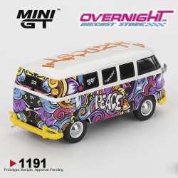 Mini GT Volkswagen T1 Micro Bus Mizu Design 1967 Escala 1/64 MGT01191-L