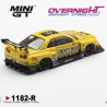 Mini GT NISSAN GTR (R34) SKYLINE SUPER SILHOUETTE SPORT YELLOW 2025 MGT01182-R