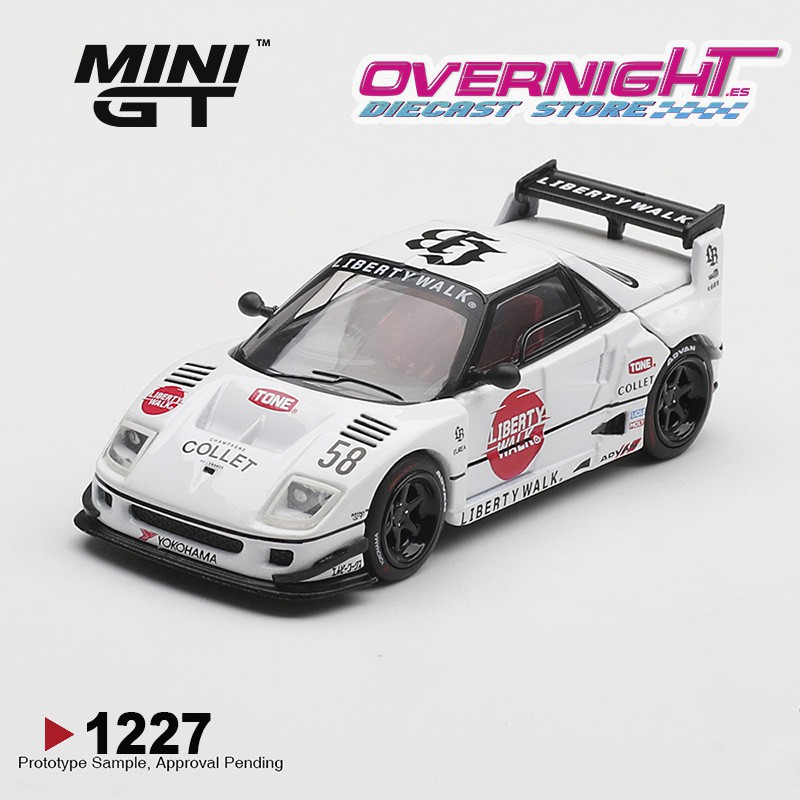 Mini GT Mazda Az-1 Liberty Walk Lb40 Lb-Hinomaru 2025 Escala 1/64 MGT01227-R