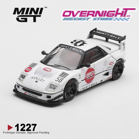 Mini GT Mazda Az-1 Liberty Walk Lb40 Lb-Hinomaru 2025 Escala 1/64 MGT01227-R