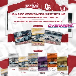-PREORDER - Tarmac Works Nissan Skyline (R32) Lb - Kaido Works Tarmac Cards 2026 Escala 1/64 T64-097-25TAS