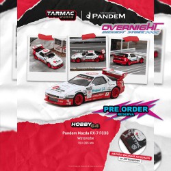 -PREORDER - Tarmac Works Mazda Rx-7 (Fc3s) Pandem Masashi Watanabe 2026 Escala 1/64 T64-066-WA