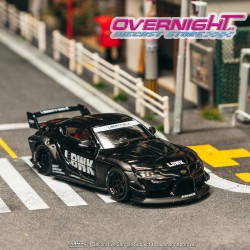 -PREORDER - Tarmac Works Toyota Supra (A90) Lb -Works Black 2025 Escala 1/64 T64-109-BK