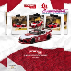 -PREORDER - Tarmac Works Toyota Supra (A90) Lb -Works Red 2025 Escala 1/64 T64-109-RD