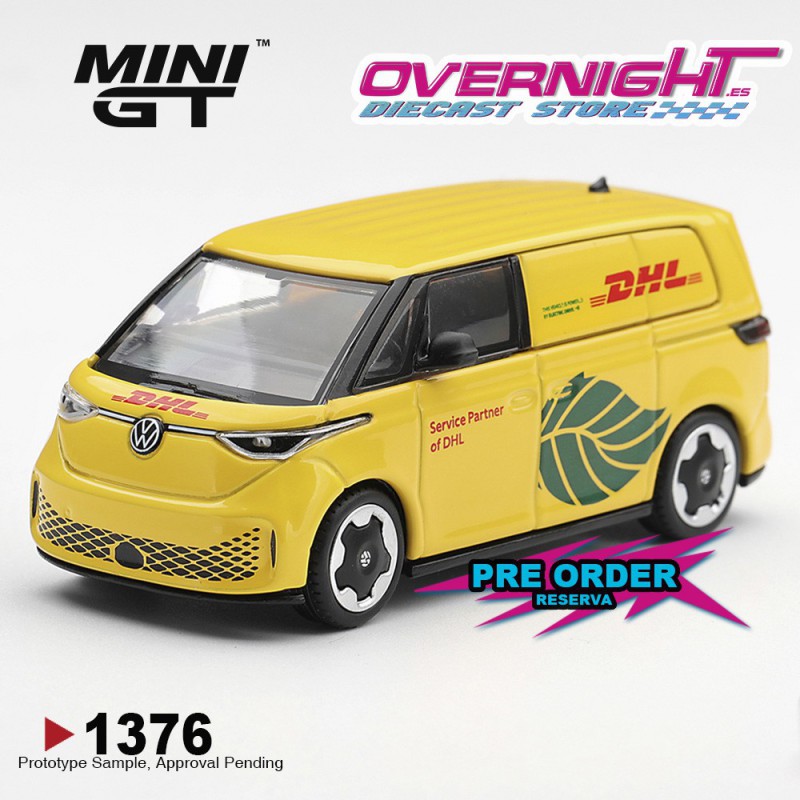 -PREORDER - Mini GT Volkswagen Id Buzz Dhl Electric 2025 Escala 1/64 MGT01376-L