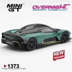 -PREORDER - Mini GT Aston Martin Valhalla Podium Green 2025 Escala 1/64 MGT01373-L