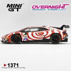 -PREORDER - Mini GT Lamborghini Huracan Gt3 Evo2 n93 Wall Racing Bathurst 12 Hour 2025 Escala 1/64 MGT01371-L