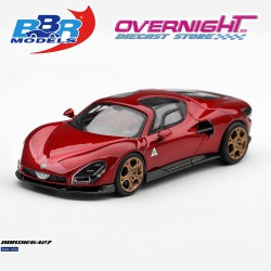 BBR Alfa Romeo 33 Stradale Rosso Villa D'este 2025 - Escala 1/64 - BBRDIE6427