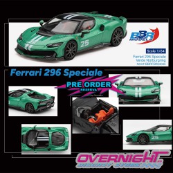 BBR Ferrari 296 Speciale Verde Nürburgring 2025 - Escala 1/64 - BBRFER64045