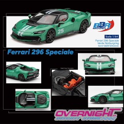 BBR Ferrari 296 Speciale Verde Nürburgring 2025 - Escala 1/64 - BBRFER64045