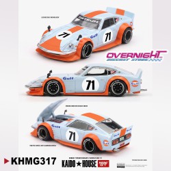 Mini GT Kaido House Nissan Fairlady Z Kaido Gt Gulf V1 1978 - Escala 1/64 - KHMG317