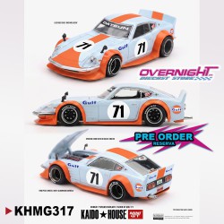 Mini GT Kaido House Nissan Fairlady Z Kaido Gt Gulf V1 1978 - Escala 1/64 - KHMG317
