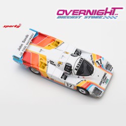 Spark Porsche 956 n17 24h Le Mans 1984 T. Needell - D. Sutherland - R. French Escala 1/64 Y320