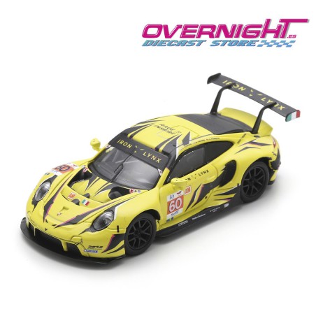 Spark Porsche 911 RSR-19 n60 Iron Lynx 24h Le Mans 2023 Schiavoni-Cressoni-Picariello Escala 1/64 Y308