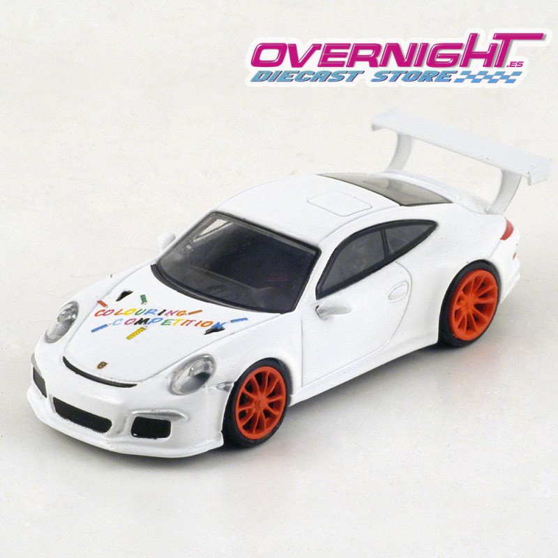 Spark Porsche 991 Cup Blanco Escala 1/64 Y001