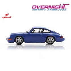Spark Porsche 911 964 3.6 RS 1992 Azul y gris Escala 1/64 64SP007-E