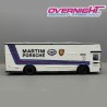 Schuco Mercedes-Benz Racecar Transporter Porsche Martini Racing Blanco Escala 1/64 452038000