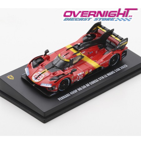 Looksmart Ferrari 499p n50 Ferrari Af Corse 5th 24h Le Mans 2023 Fuoco-Molina-Nielsen Escala 1/64 LS64005LM
