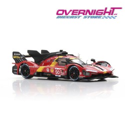 Looksmart Ferrari 499p n50 Ferrari Af Corse 5th 24h Le Mans 2023 Fuoco-Molina-Nielsen Escala 1/64 LS64005LM
