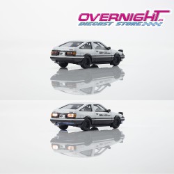 Kyosho MOTN Toyota Sprinter Trueno AE86 Initial D con Led - Escala 1/64 07133LA