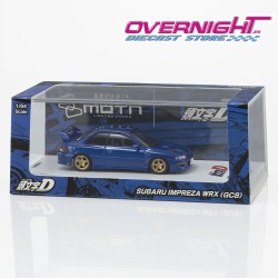 Kyosho MOTN Subaru Impreza WRX STI Initial D con Led - Escala 1/64 07133LD