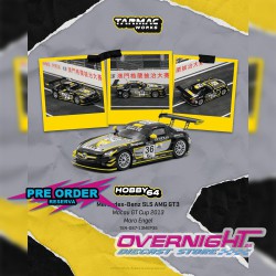 Tarmac Works Mercedes-Benz Sls Amg Gt3 n36 Maro Engel Macau Gt Cup 2013 - Escala 1/64 T64-087-13MGP36