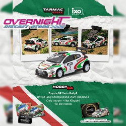 Tarmac Works Toyota Yaris GR Rally1 Hybrid n3 C. Ingram British Rally Champion 2024 - Escala 1/64 T64-092-24BRC03