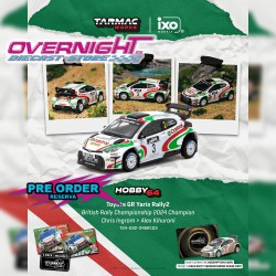 Tarmac Works Toyota Yaris GR Rally1 Hybrid n3 C. Ingram British Rally Champion 2024 - Escala 1/64 T64-092-24BRC03