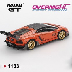 Mini GT Lamborghini Aventador Lb-Works Limited Edition Orange Mdx 2025 Escala 1/64 MGT01133-R
