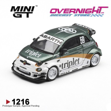 Mini GT Fiat 595 Abarth Lb-Works Ty Edition 2026 Escala 1/64 MGT01216-R