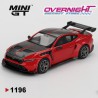 Mini GT Ford Mustang Gtd Race Red 2025 Escala 1/64 MGT01196-L