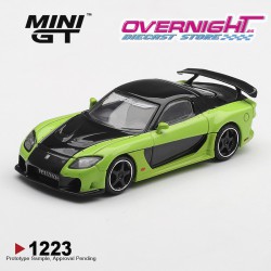 Mini GT Mazda Rx-7 (Fd) Veilside Fortune7 Green 2012 Escala 1/64 MGT01223-L