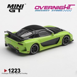 Mini GT Mazda Rx-7 (Fd) Veilside Fortune7 Green 2012 Escala 1/64 MGT01223-L