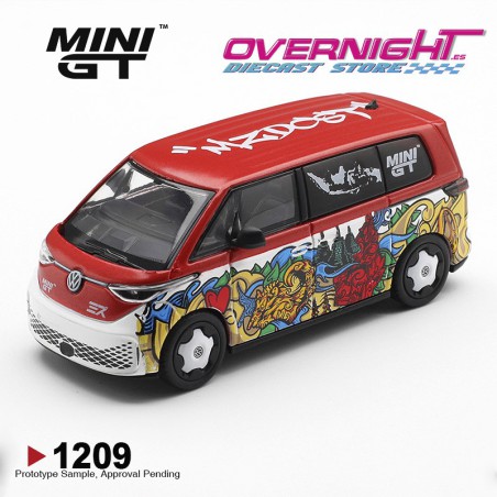 Mini GT VOLKSWAGEN ID.BUZZ MIZU DESIGN 2025 MGT01209-L