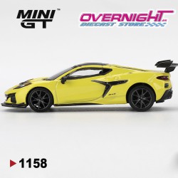 Mini GT Chevrolet Corvette C8 Zr1 Accelerate Yellow 2025 Escala 1/64 MGT01158-L