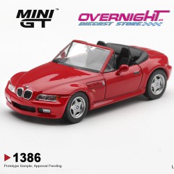 Mini GT Bmw Z3 2.8I Hellrot 1998 - Escala 1/64 - MGT01386-L