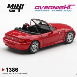 Mini GT Bmw Z3 2.8I Hellrot 1998 - Escala 1/64 - MGT01386-L