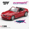Mini GT Bmw Z3 2.8I Hellrot 1998 - Escala 1/64 - MGT01386-L