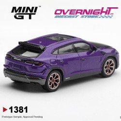 Mini GT Lamborghini Urus Performance Viola Pasifae 2023 - Escala 1/64 - MGT01381-L