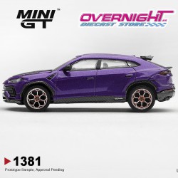Mini GT Lamborghini Urus Performance Viola Pasifae 2023 - Escala 1/64 - MGT01381-L