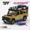 Mini GT Land Rover Defender 110 Camel Trophy Team Italy Tierra Del Fuego CT24 1998 - Escala 1/64 - MGT01380-L
