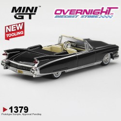 Mini GT Cadillac El Dorado Biarritz Black 1959 - Escala 1/64 - MGT01379-L