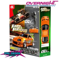 Greenlight GL Motion Toyota Supra MK4 1994 The Fast & The Furious Combo Set - RC Escala 1/64 GLM-INT-713052