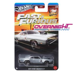 Hot Wheels Silver Series Fast and Furious 2026 pack 5 coches 25th Anniversary Silver Bodies Escala 1/64 HNR88-979Q