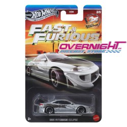 Hot Wheels Silver Series Fast and Furious 2026 pack 5 coches 25th Anniversary Silver Bodies Escala 1/64 HNR88-979Q